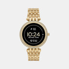 Women Processor Black Dial Digital Stainless Steel Watch MKT5127