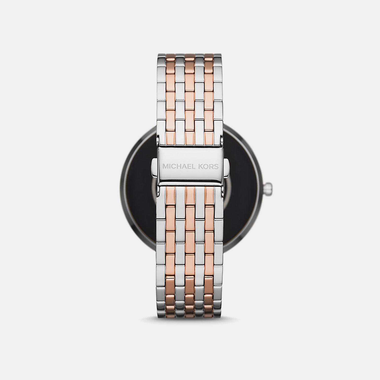 Women Processor Black Dial Digital Stainless Steel Watch MKT5129