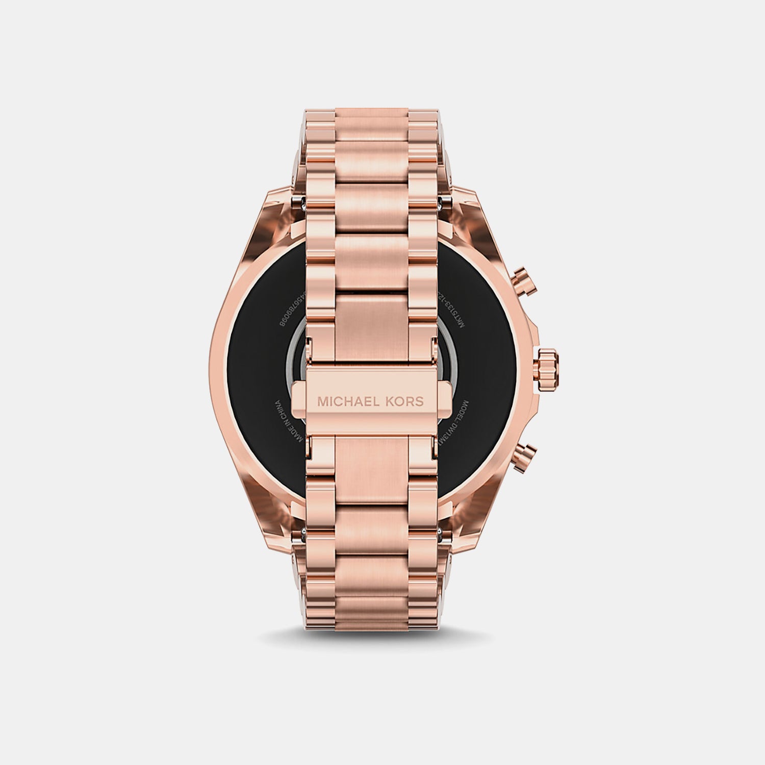 Women Processor Black Dial Digital Stainless Steel Watch MKT5133