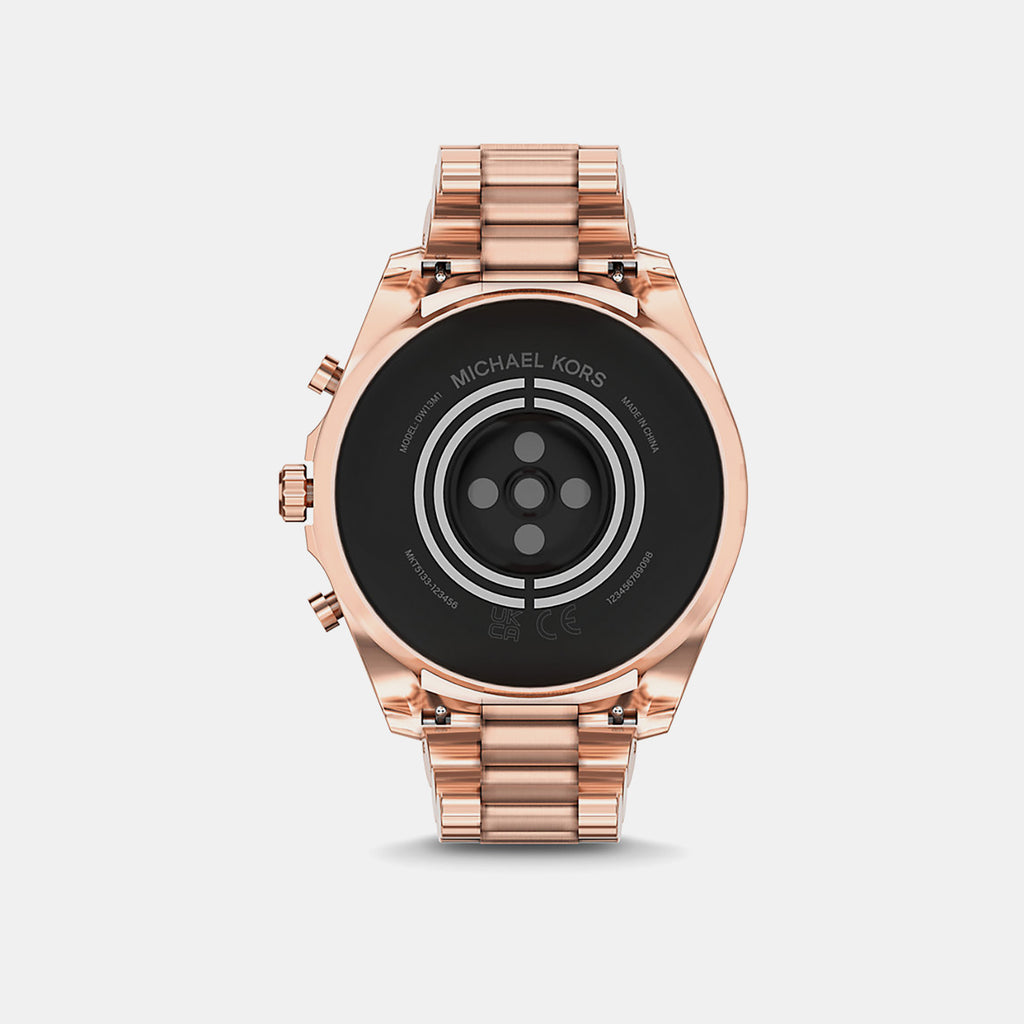 Women Processor Black Dial Digital Stainless Steel Watch MKT5133