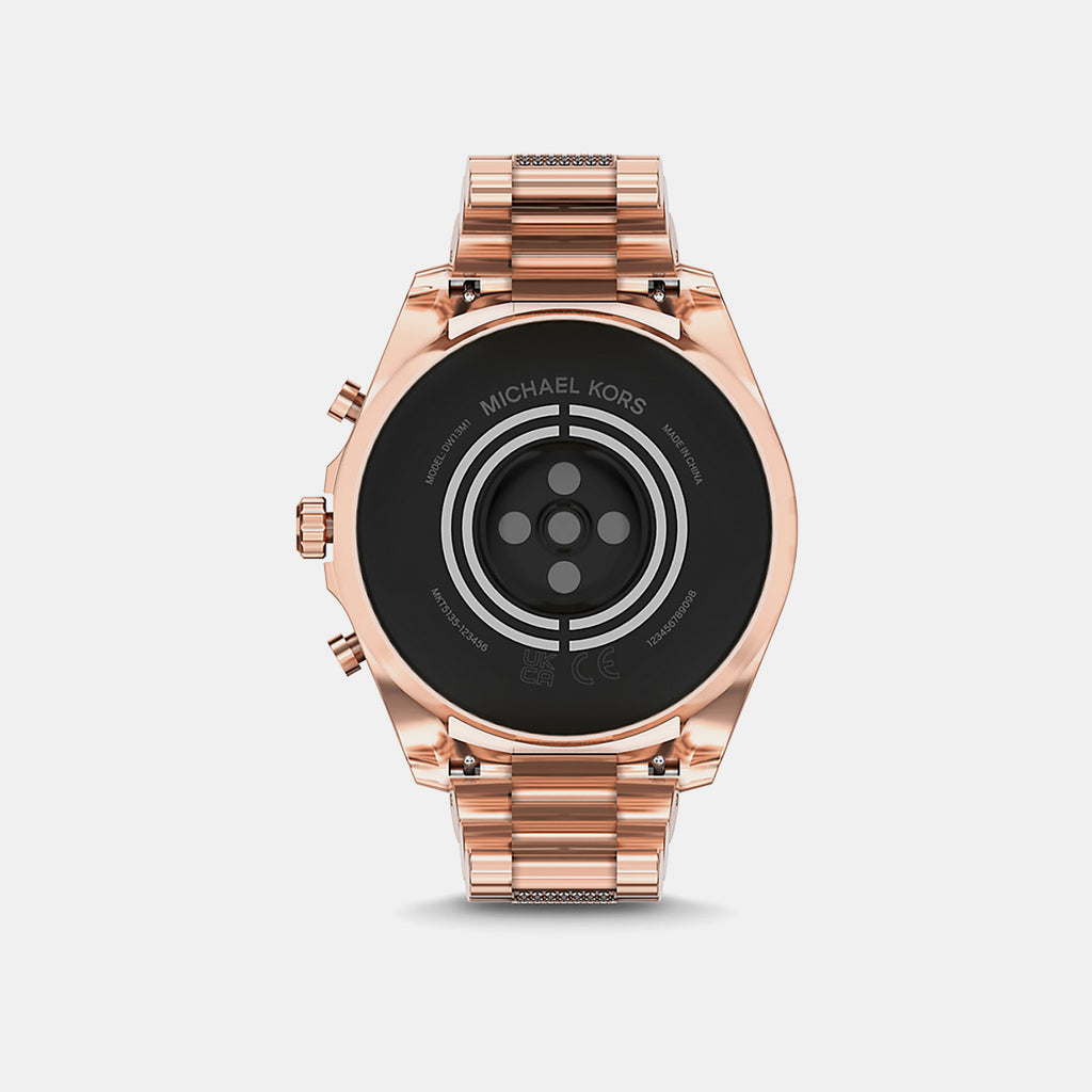 Women Processor Black Dial Digital Stainless Steel Watch MKT5135