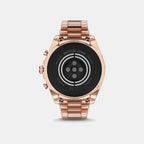 Women Processor Black Dial Digital Stainless Steel Watch MKT5135