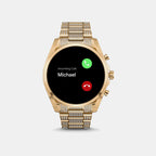 Women Processor Black Dial Digital Stainless Steel Watch MKT5136