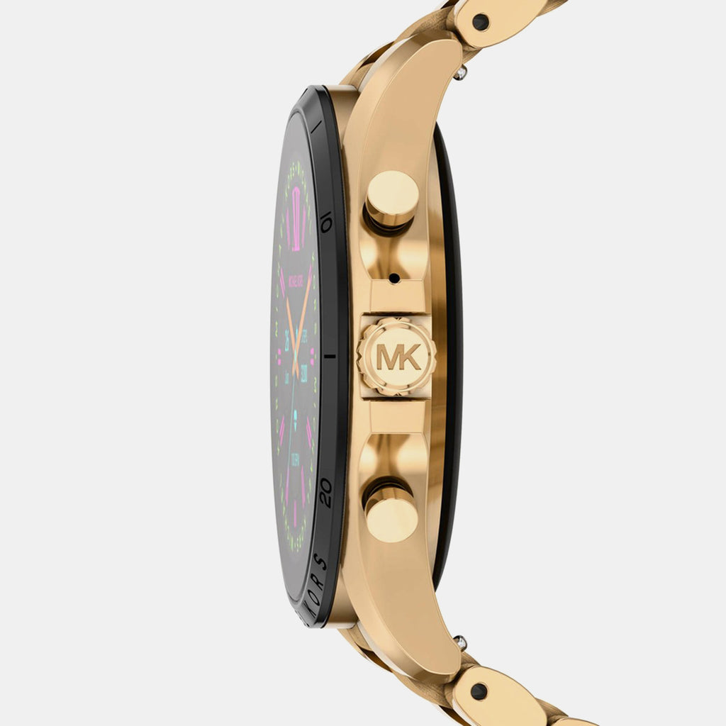 Women Processor Black Dial Digital Stainless Steel Watch MKT5138