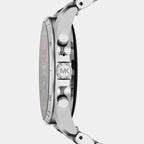 Women Processor Black Dial Digital Stainless Steel Watch MKT5139