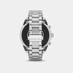 Women Processor Black Dial Digital Stainless Steel Watch MKT5139