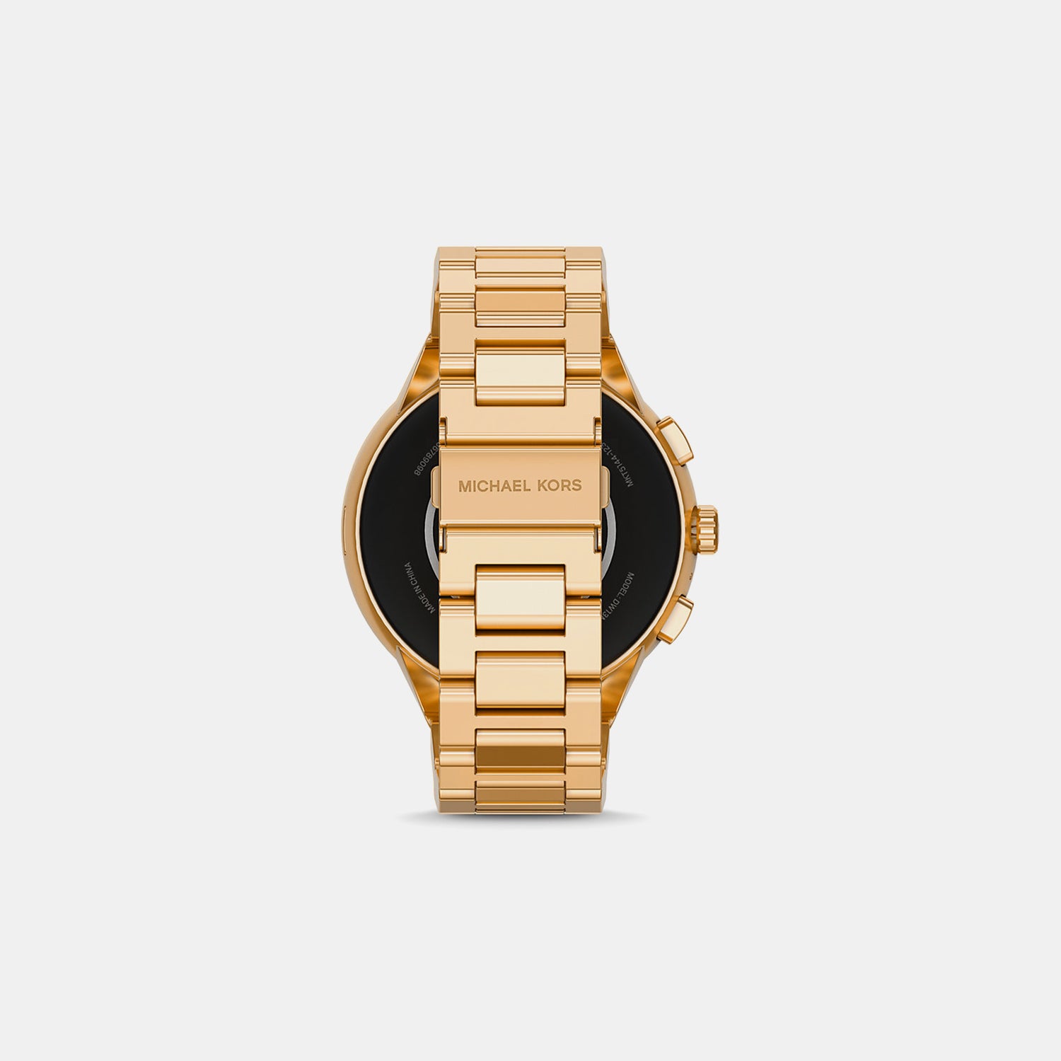 Women Processor Black Dial Digital Stainless Steel Watch MKT5144