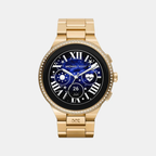 Women Processor Black Dial Digital Stainless Steel Watch MKT5144