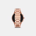 Women Processor Multicolour Dial Digital Stainless Steel Watch MKT5147
