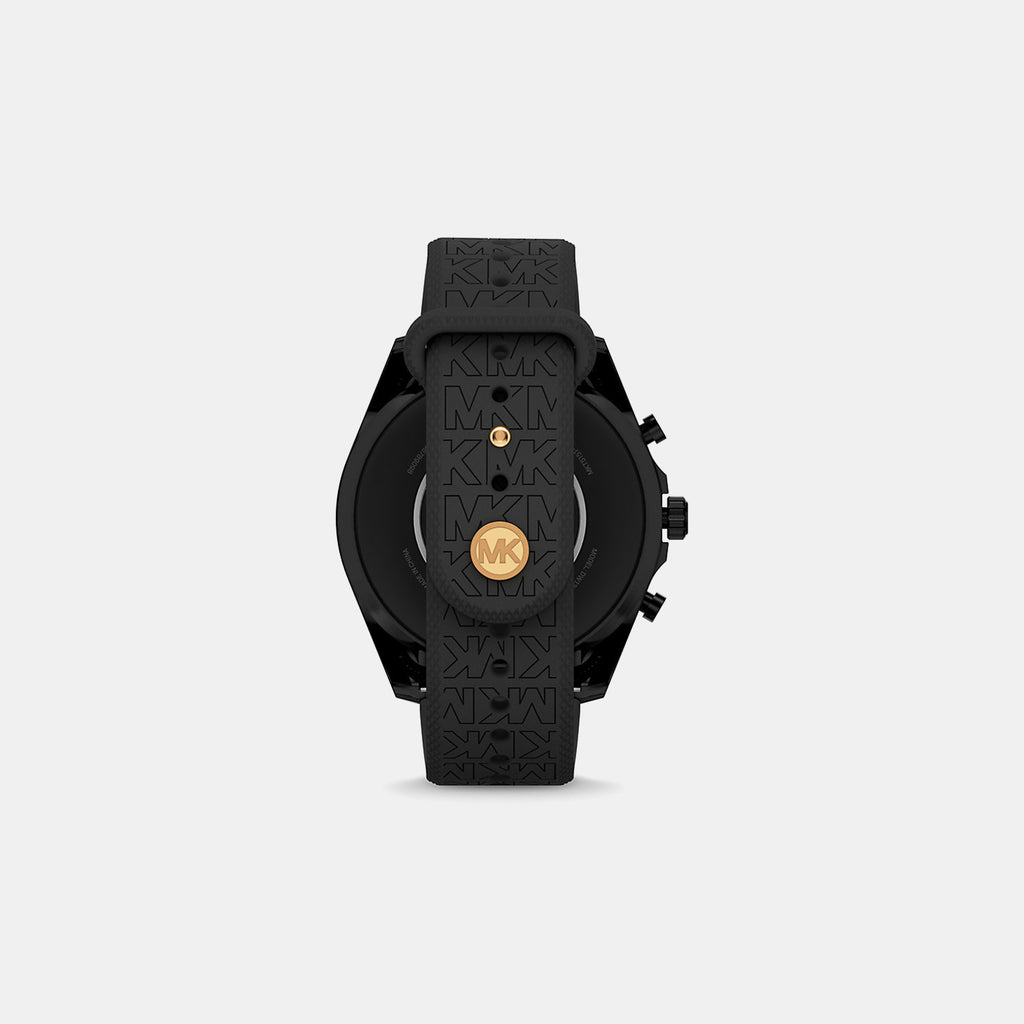 Women Processor Black Dial Digital Stainless Steel Watch MKT5151
