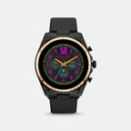 Women Processor Black Dial Digital Stainless Steel Watch MKT5151