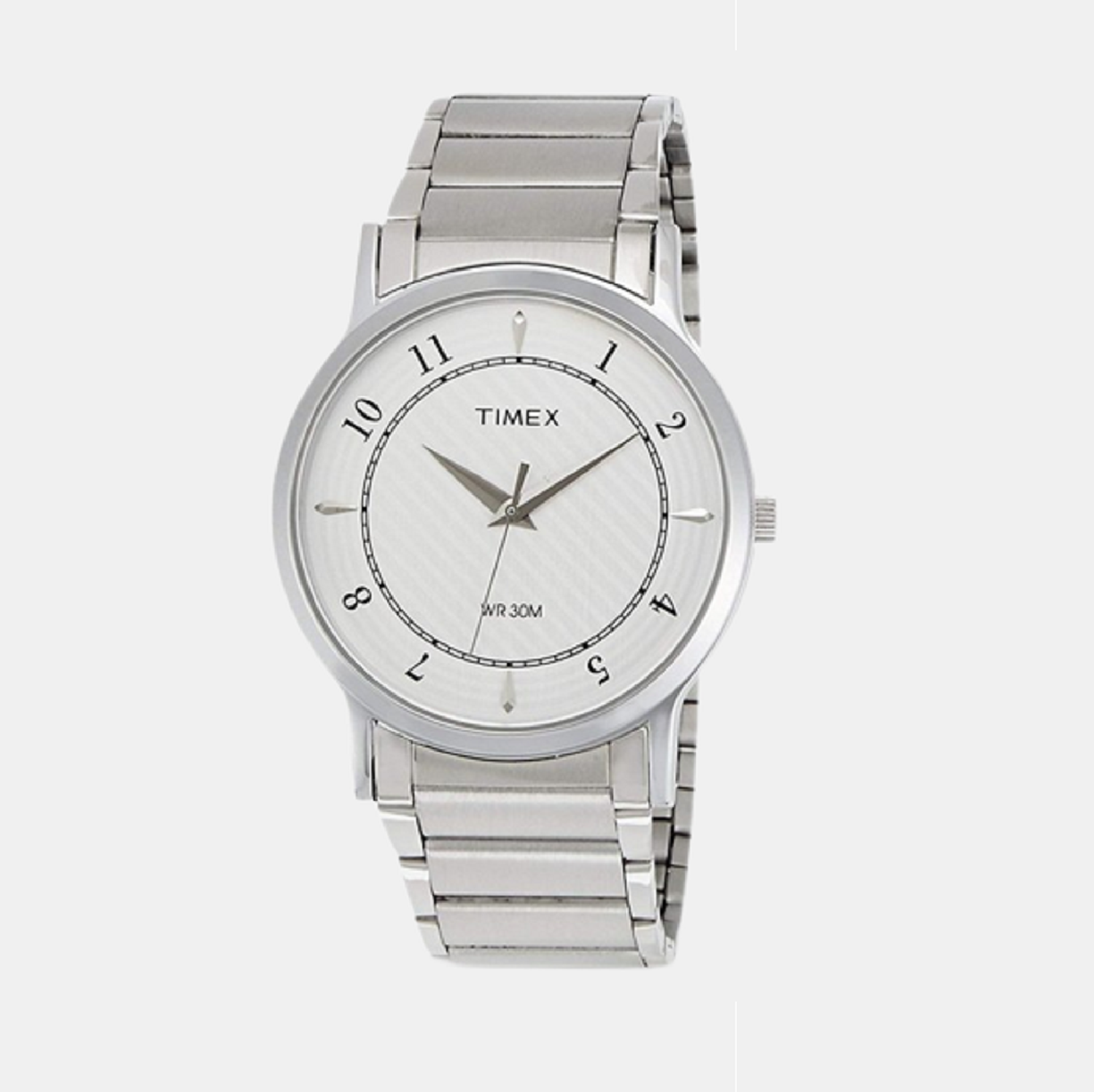 Timex Round Silver Analog watch