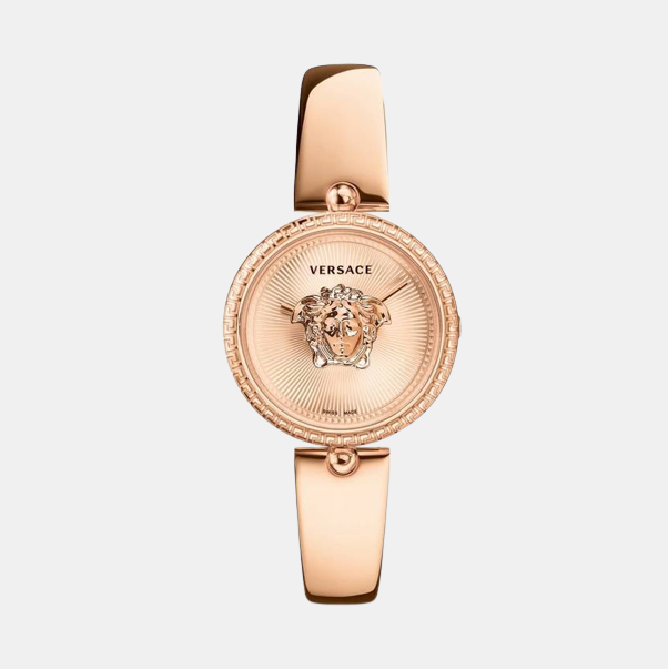 Versace Round Rose Gold Chronograph watch