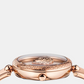 Female Rose Gold Chronograph Stainless Steel Watch VECQ00718