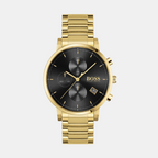 Boss Round Black Analog watch
