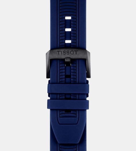 Tissot Silicone Blue watch