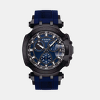 Tissot Round Blue Chronograph watch