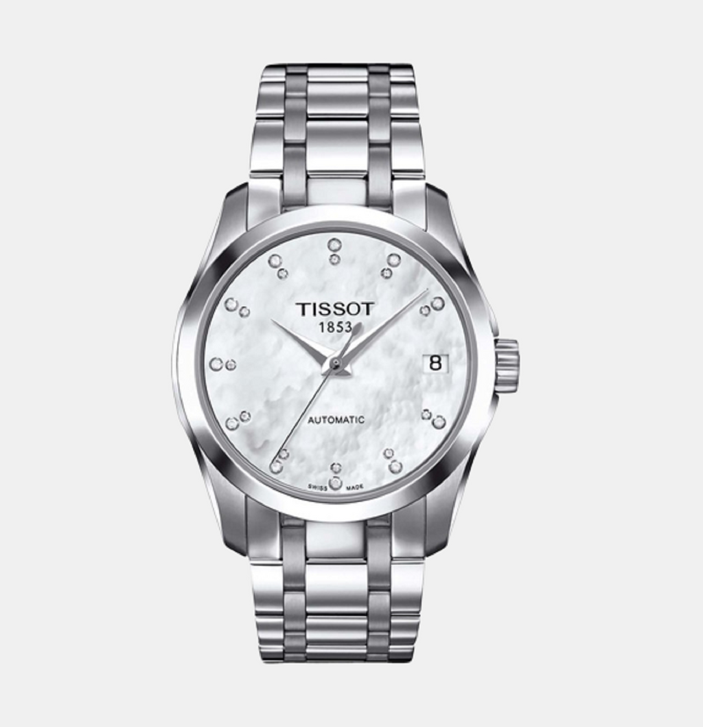 Tissot Round White Analog watch