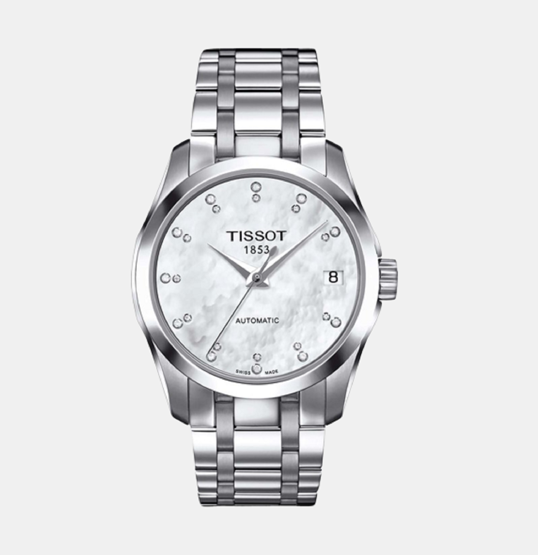 Tissot Round White Analog watch