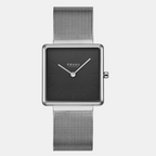 Obaku Square Black Analog watch