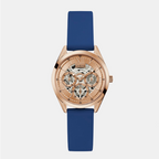 Guess Round Gold Analog watch