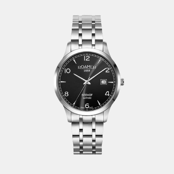 Seehof Male Analog Stainless Steel Watch 509833 41 54 20