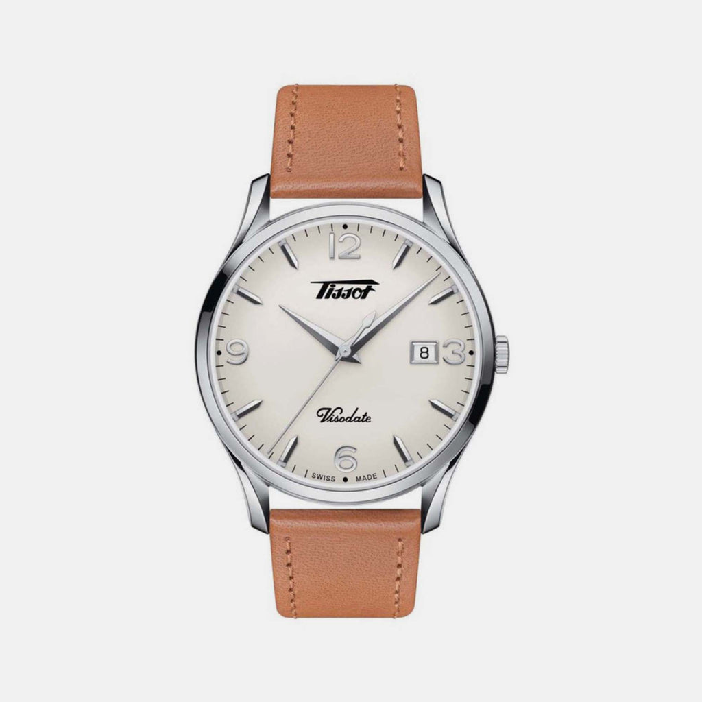 Tissot Round Silver Analog watch