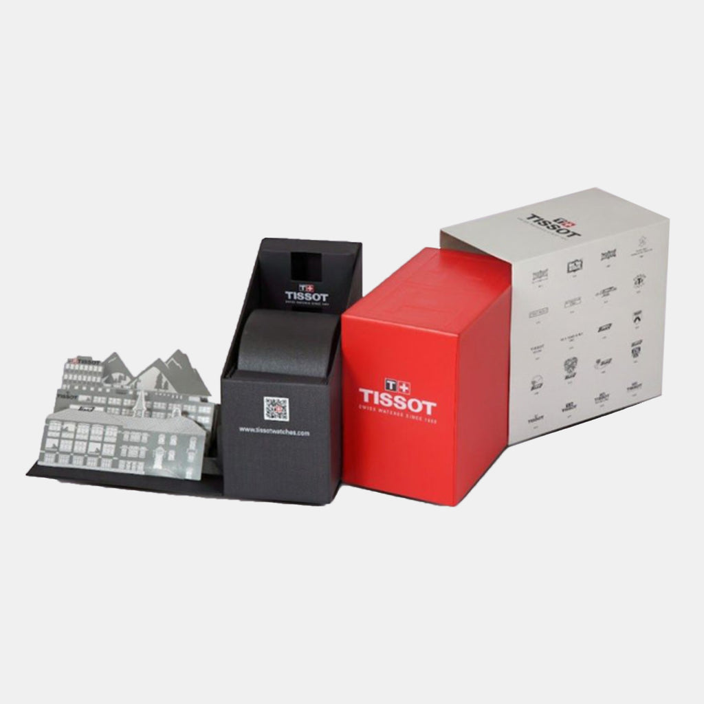 Tissot Men Round Silver watch