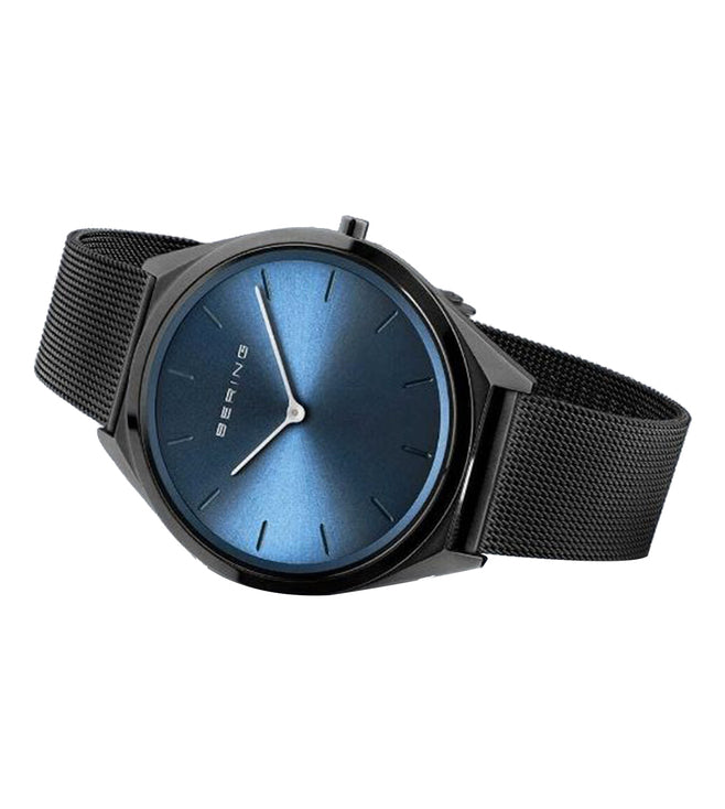 Bering Men Round Blue watch