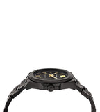 Versace Men Round Black watch