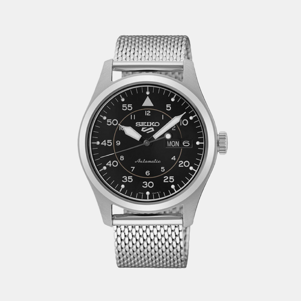 Seiko Round Black Analog watch