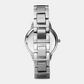 Female Silver Analog Stainless Steel Watch ES2362I