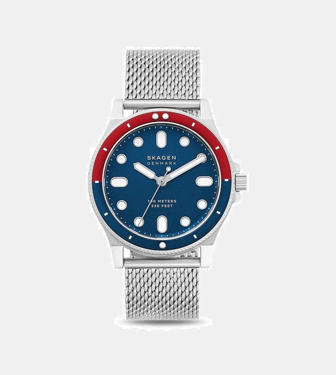 Skagen Round Blue Analog watch