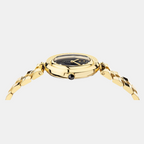 Versace Women Round Black watch