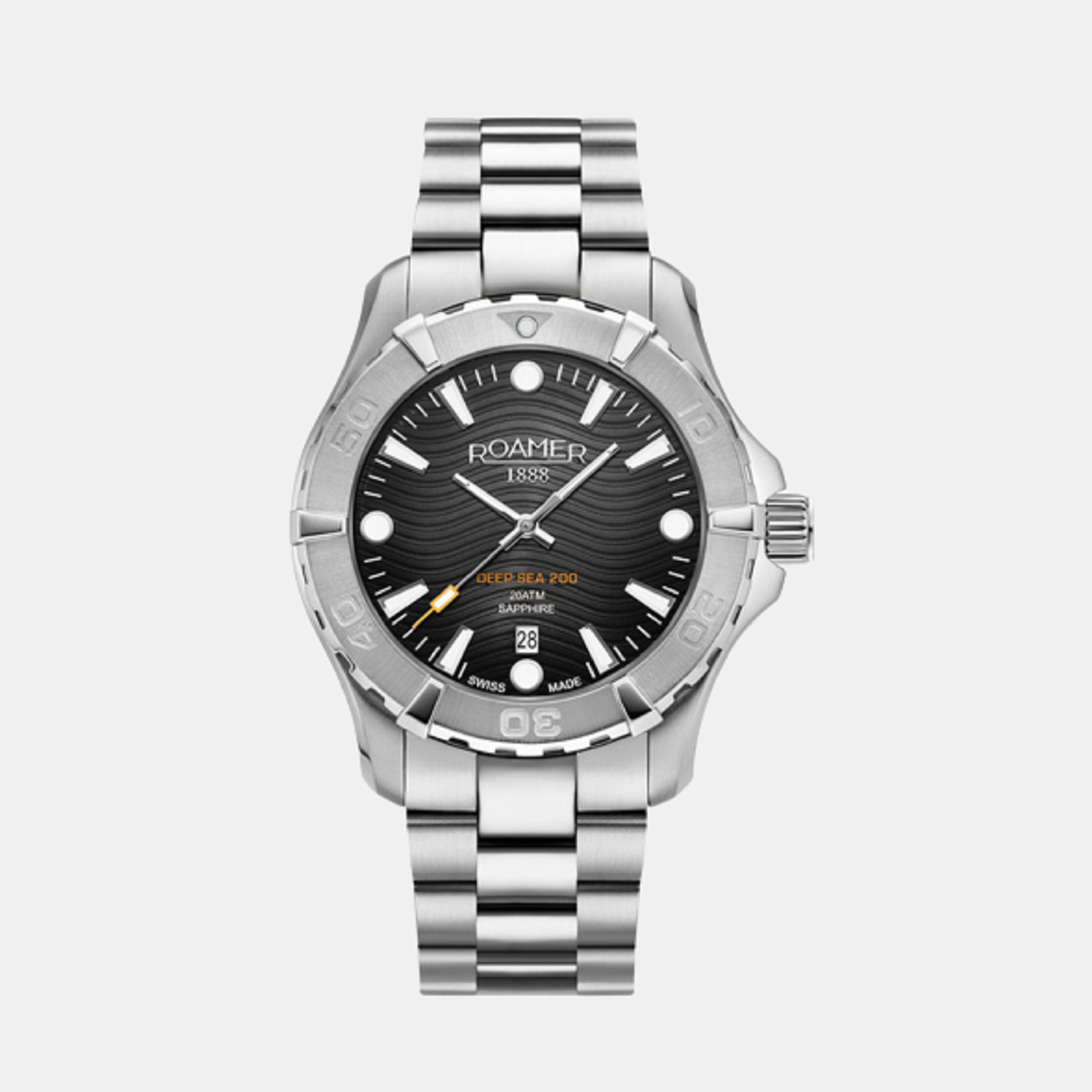 Deep Sea 200 Male Analog Stainless Steel Watch 860833 41 55 70