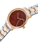 Obaku Men Round Brown watch