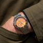 New 5 Sports Men's Orange Analog Stainless Steel Automatic Watch SSK005K1