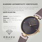 Female Brown Analog Stainless Steel Watch V256LXVNMN-DD