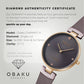 Women Brown Analog Stainless Steel Watch V256LXVNMN-DD