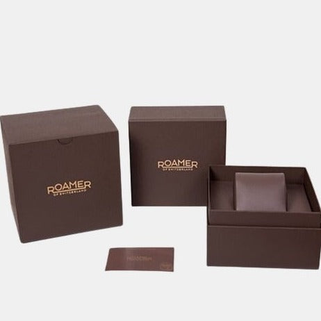 Slim-Line Women Quartz Mother Of Pearl Dial Analog Stainless Steel Watch 864857 49 20 50