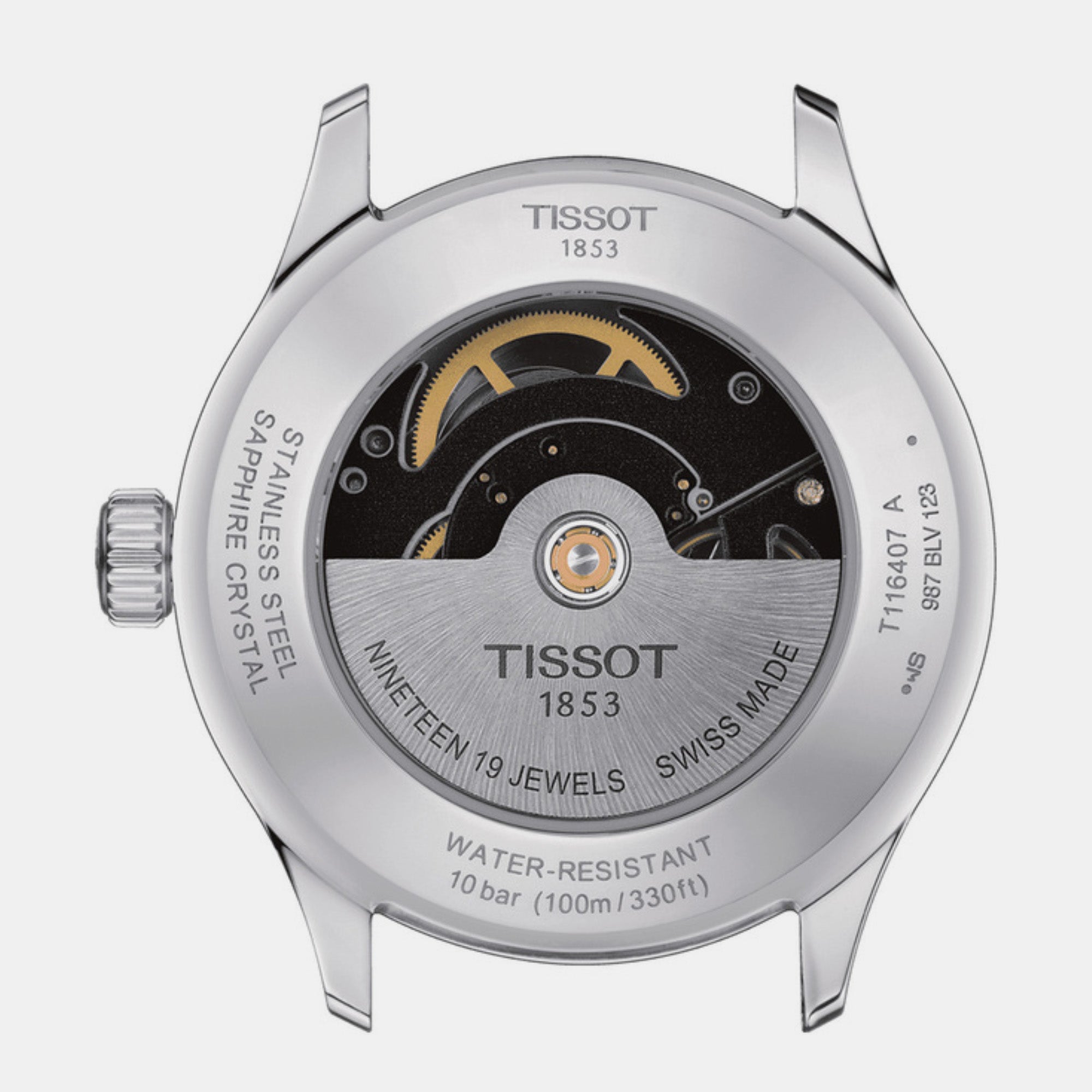 Tissot Men Round White watch