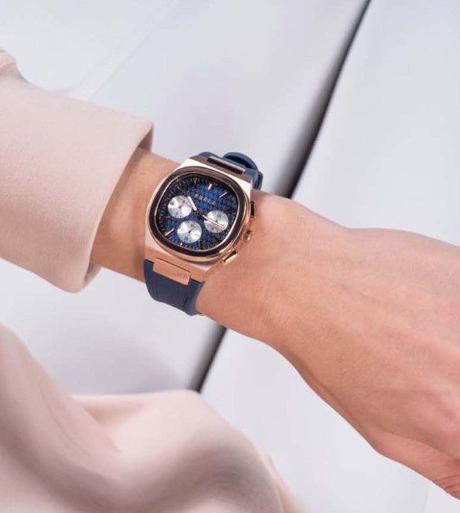 Furla Silicone Blue watch