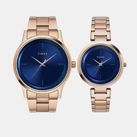 Couple Analog Stainless Steel Watch TW00PR296