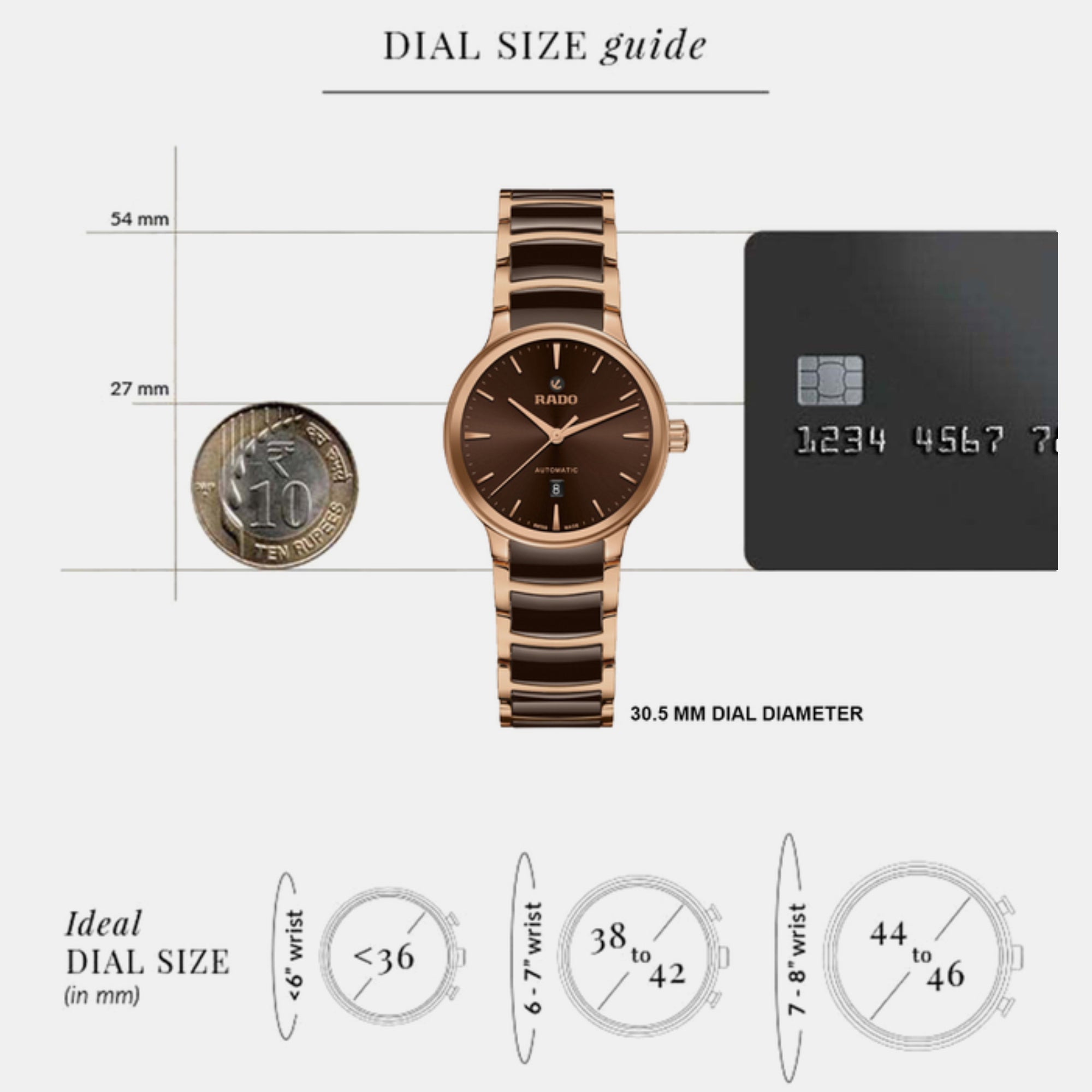 Rado Round Automatic Analog Women watch