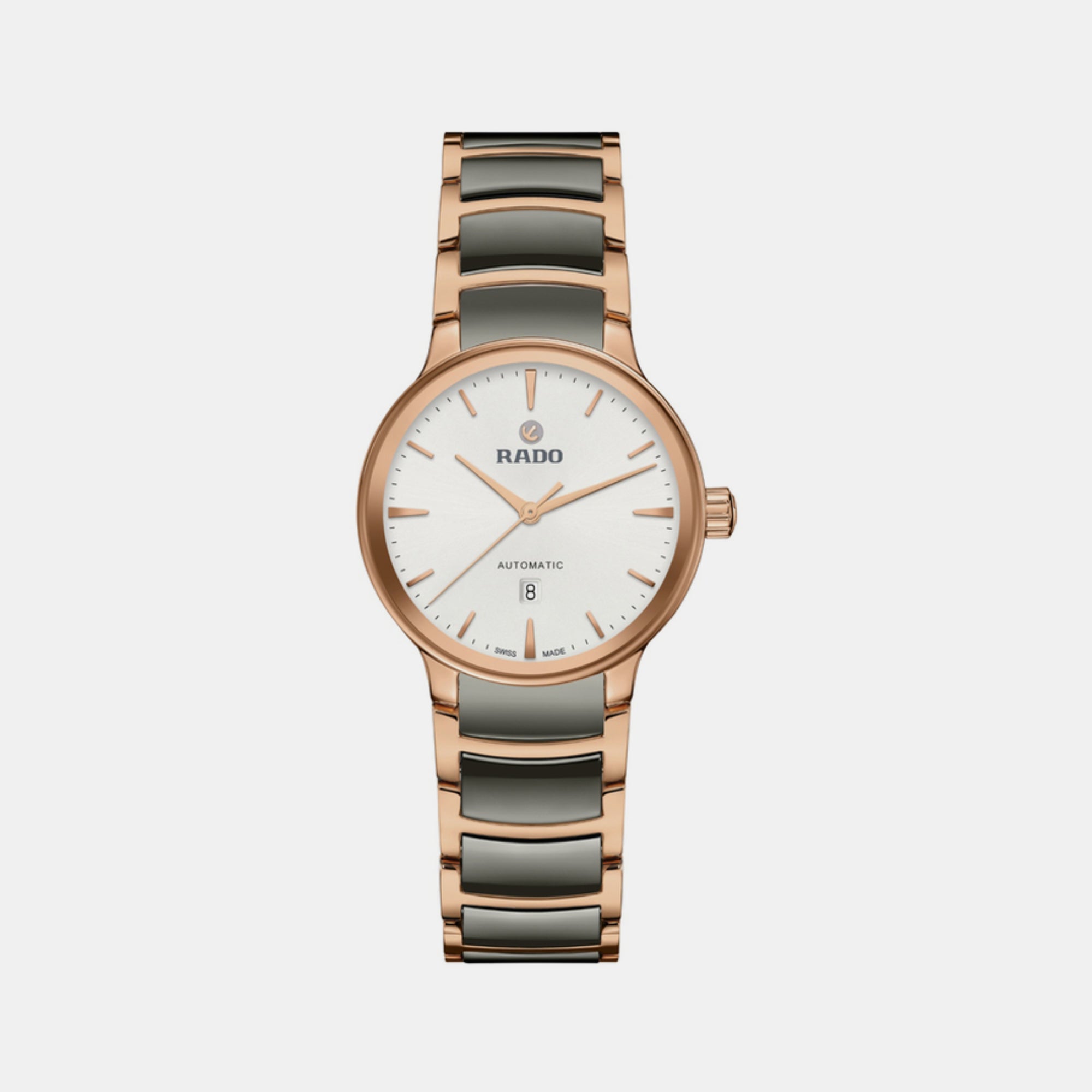Rado Round Silver Analog watch