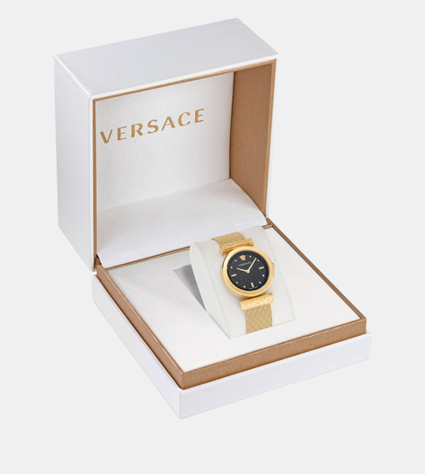Versace Stainless Steel Round watch