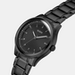 Men's Black Analog Stainless Steel Watch GW0626G3