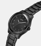 Guess Stainless Steel Round watch