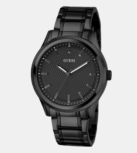 Men's Black Analog Stainless Steel Watch GW0626G3