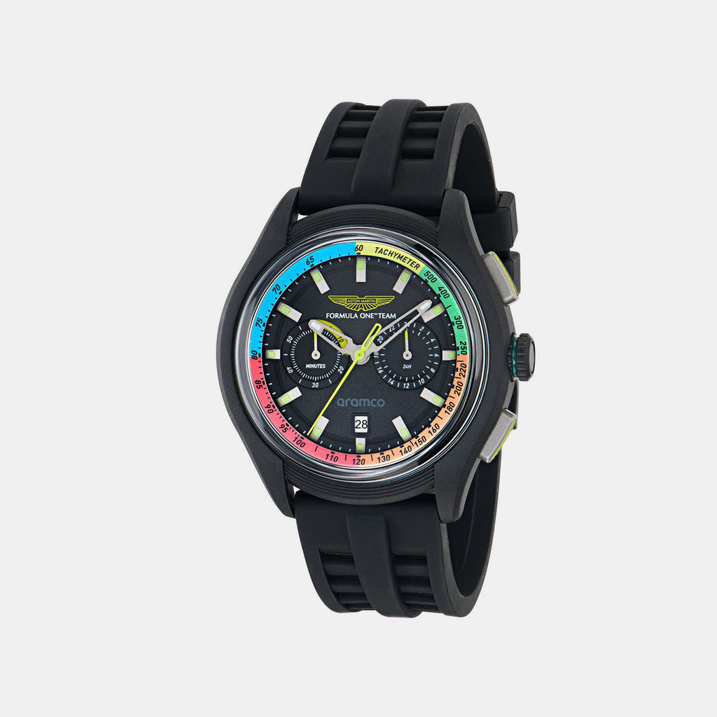 Formula 1 Men Quartz Black Dial Chronograph Rubber Watch MTFB1F60343